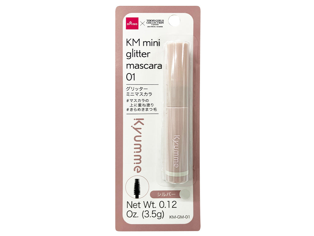 KM Glitter Mini Mascara 01