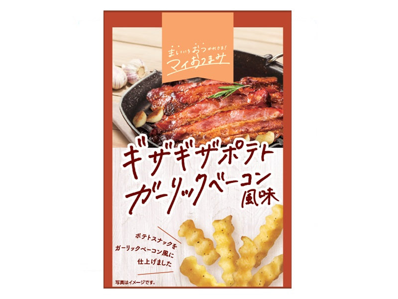 My Snack Zigzag Potato Garlic Bacon Flavor 28g