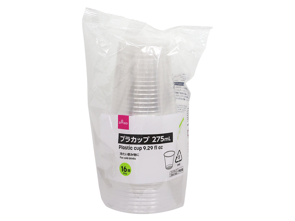 Plastic Cups (16 Pieces)