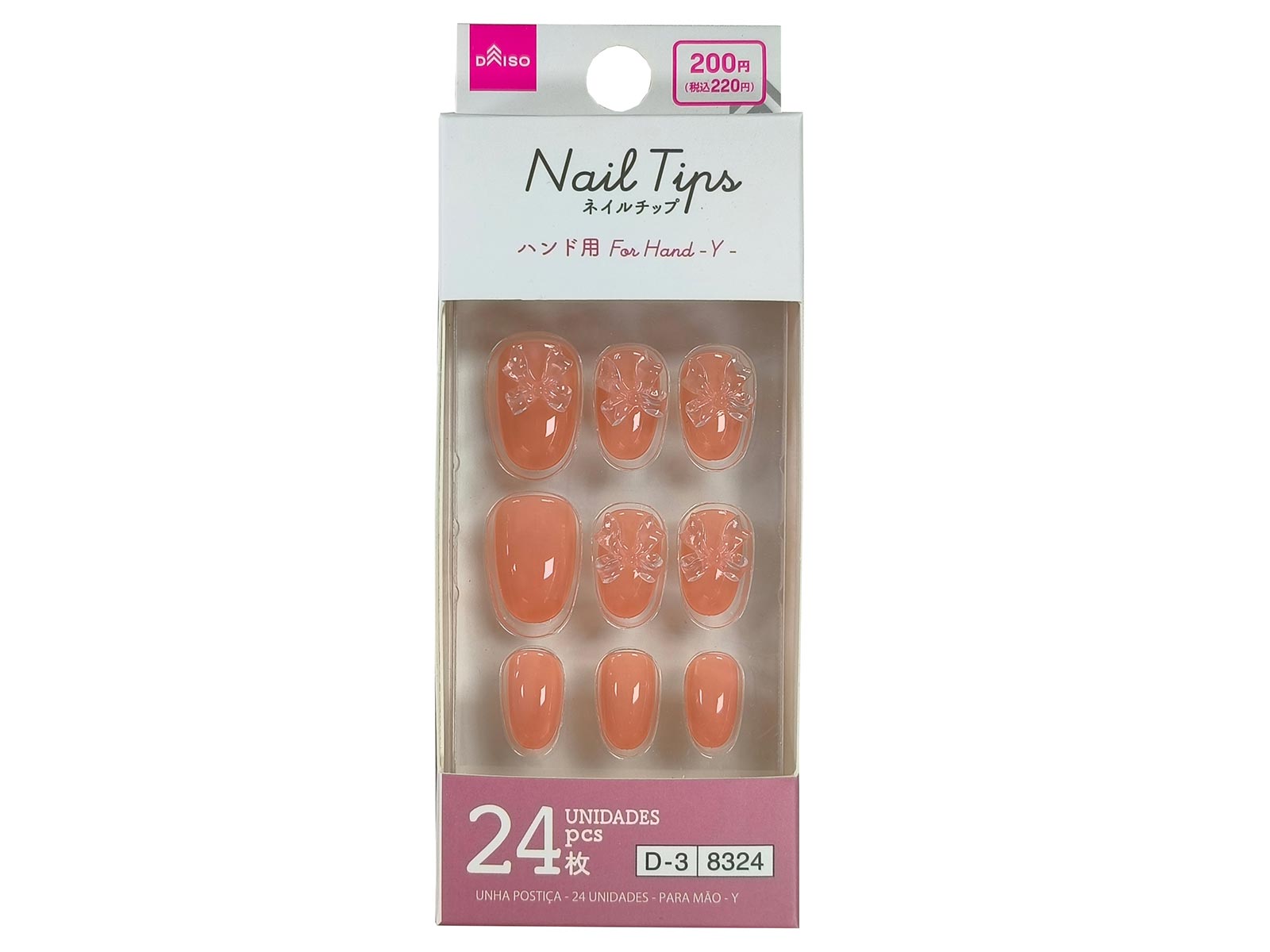 Nail Tips (24 Pieces, Hand Use, Y)