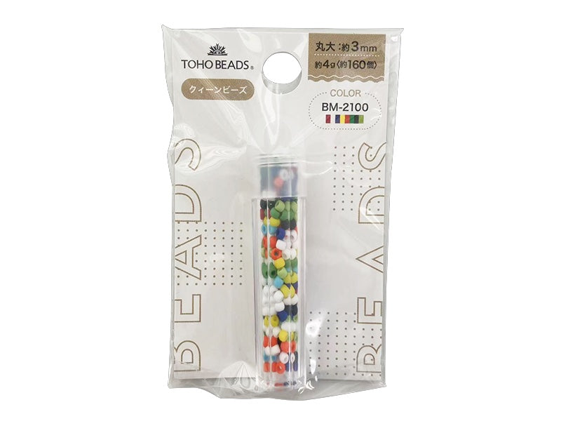 TOHO Beads (Round Large, Mix Primary Colors, BM-2100)