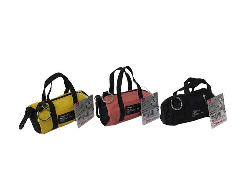 Mini Boston Bag with Keyring