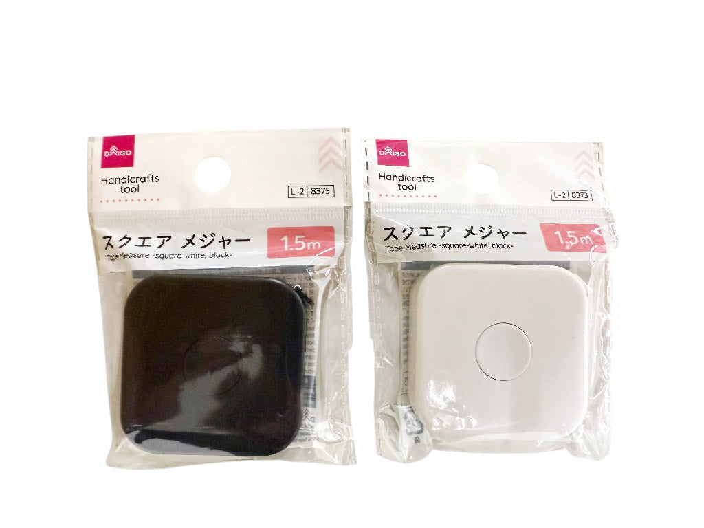 Measuring Tape (Square, White, Black)