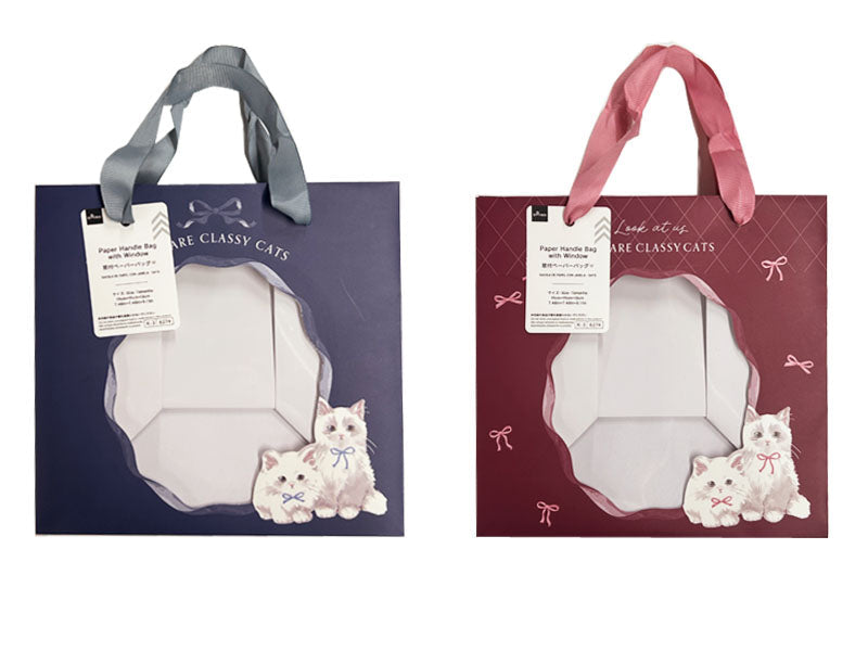 Window Paper Bag (Cat)