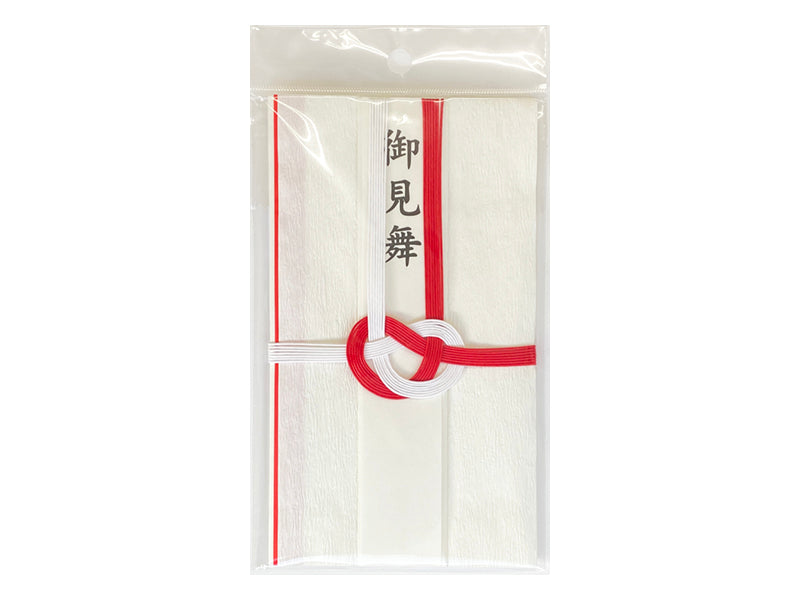 Cover Money Envelope (Red and White 7 Stripes, Get Well Soon)