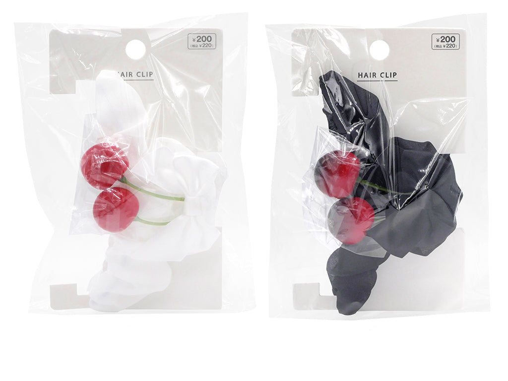 Bun Clip (Cherry, Gathered)