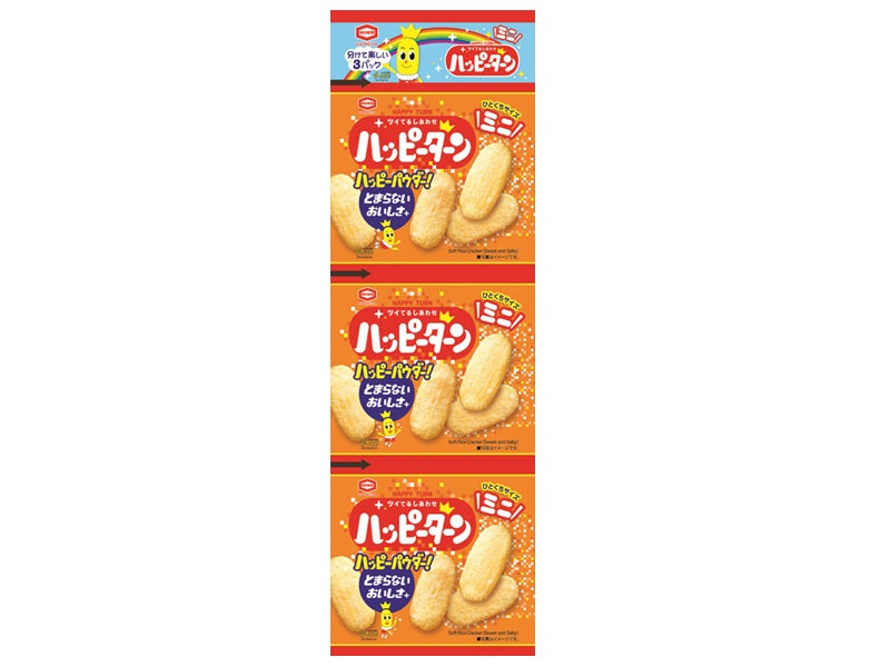 Ajical Happy Turn Mini 3-Pack (11g x 3 Bags)