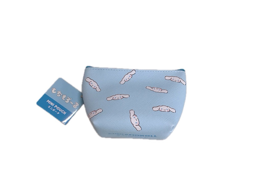 Mini Pouch (Boat Shape) Cinnamon Text