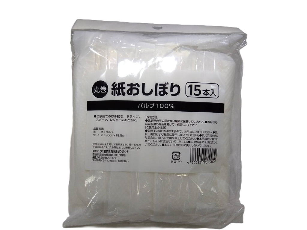 Paper Napkins (Round Roll, 15 Pieces)
