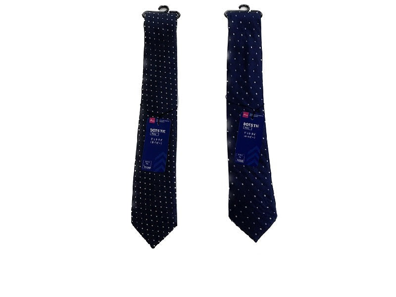 Polka Dot Tie (Navy)