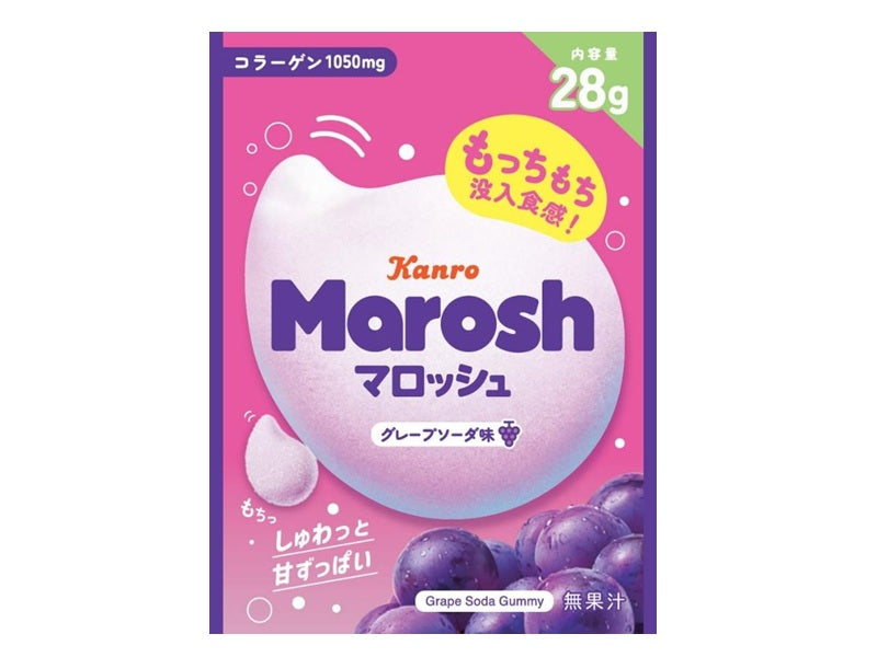 Kanro Marosh Grape Soda Flavor 28g