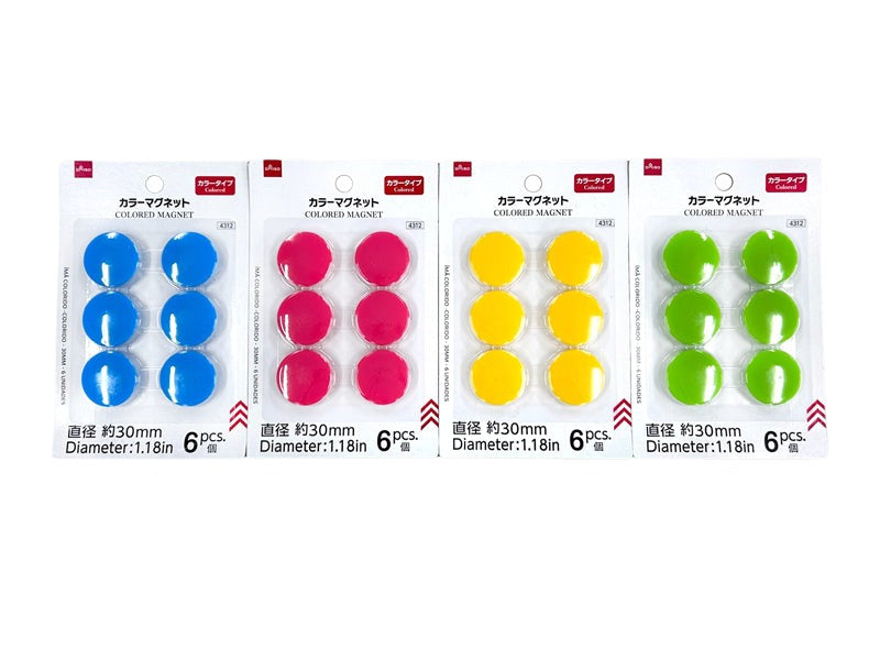 Color Magnets (6 Pieces)