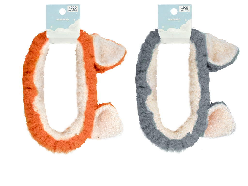 Animal Ear Fluffy Hair Band (Fox)