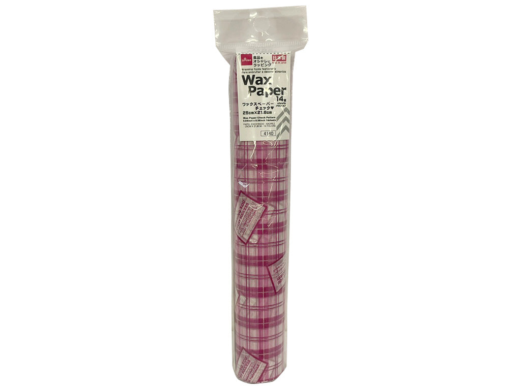 Wax Paper (Checkered, 14 Sheets)