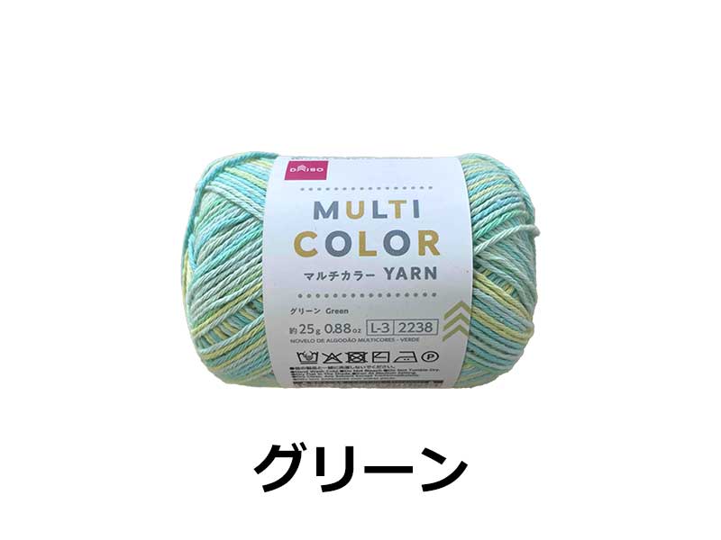 Yarn (Multicolor, Green)