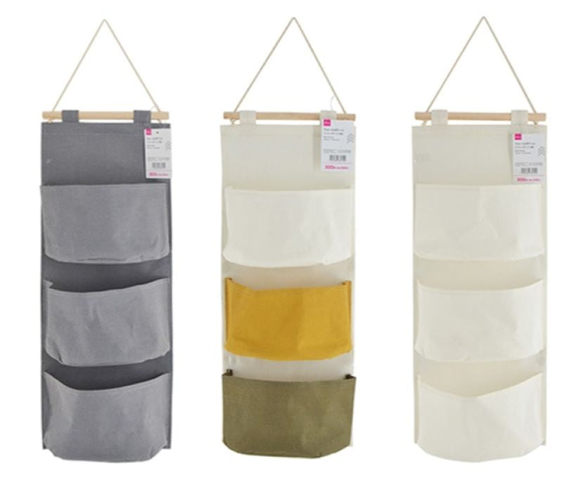 Wall Pocket (Wood, 3 Pockets)