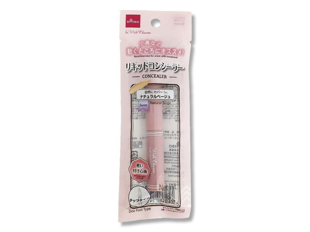&. With Charm Liquid Concealer Natural Beige