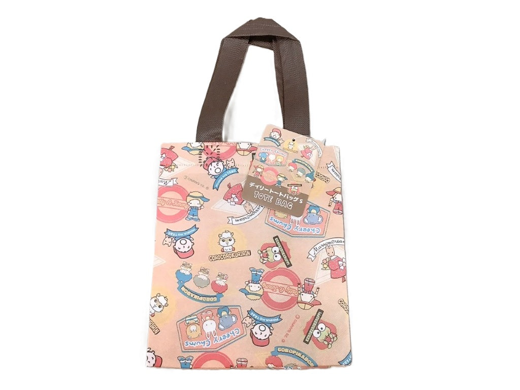 Daily Tote Bag S Square Sanrio Characters Retro