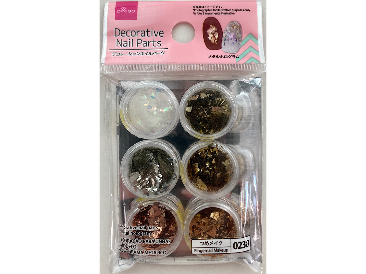 Decoration Nail Parts (Metal Hologram)