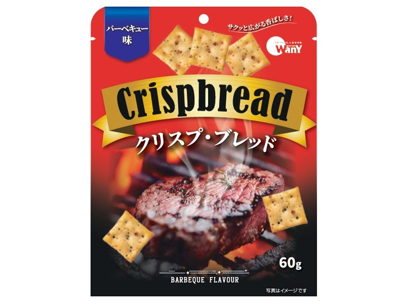 J&C Crispbread Barbecue Flavor 60g