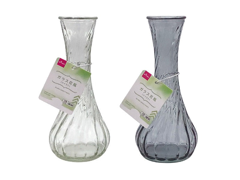 Glass Vase (Twist)