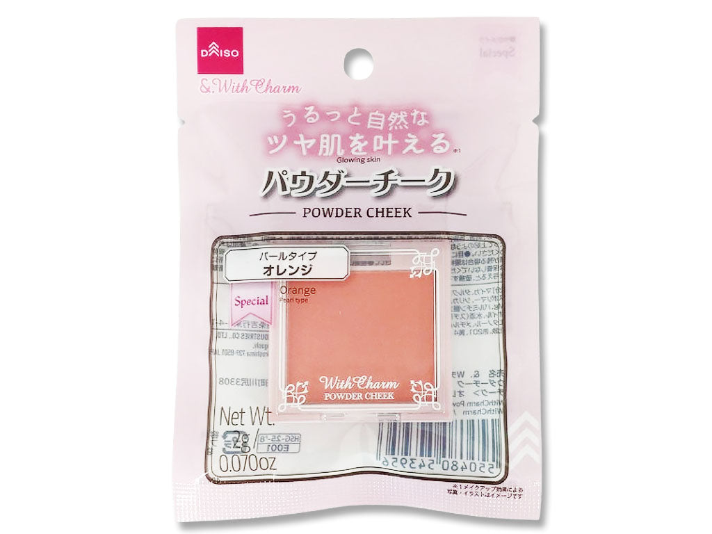 &. With Charm Powder Cheek Orange