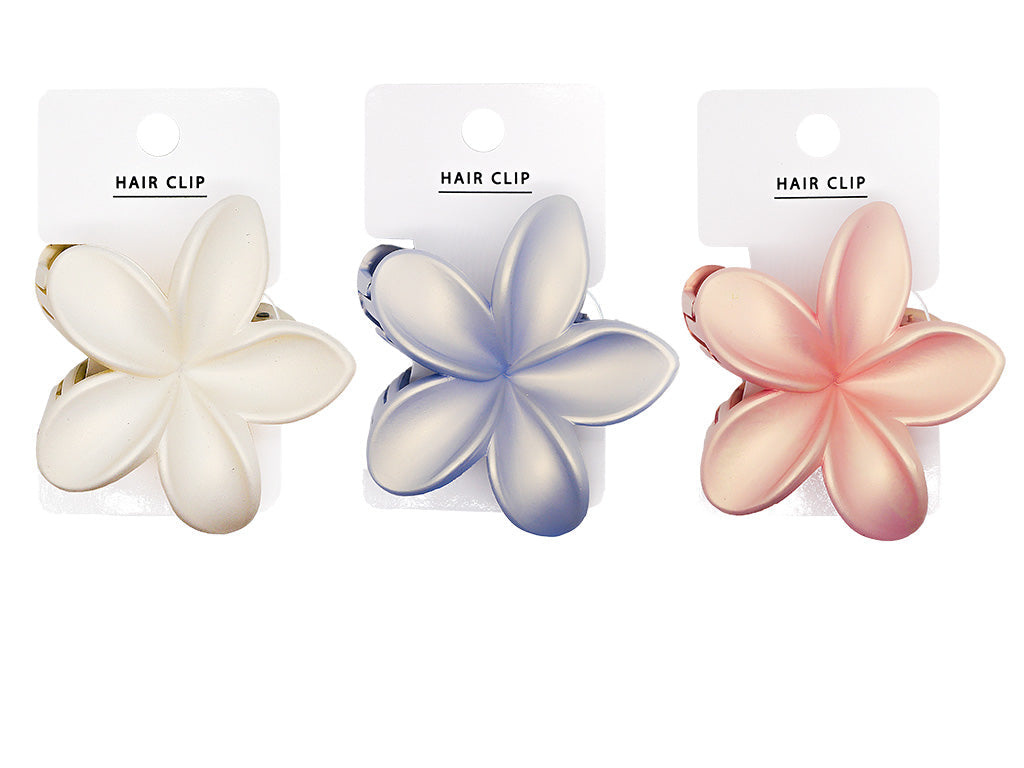 Vance Clip (Matte & Shiny, Plumeria)