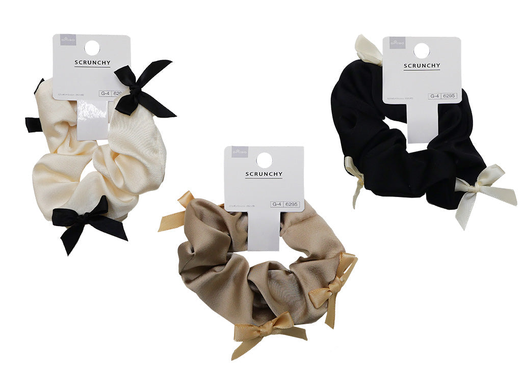 Mini Ribbon Chouchou (Satin Style)