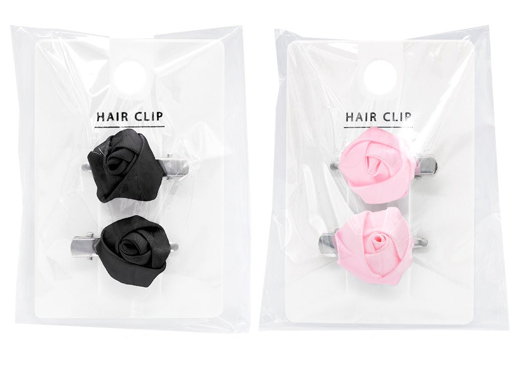 Mini Rose Hair Clip (Girly)