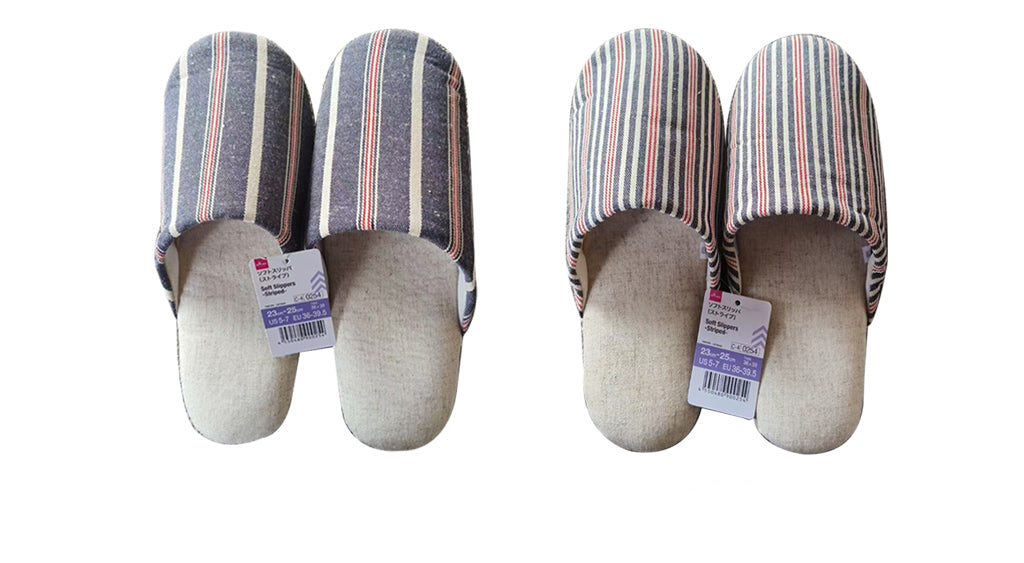 Soft Slippers (Stripe)