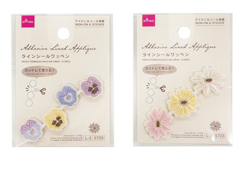 Line Seal Wappen (Flower)