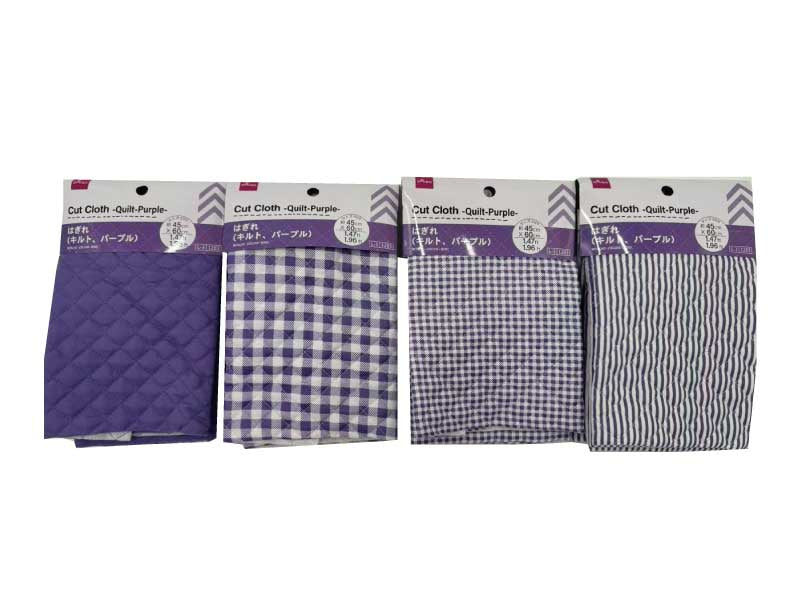 Fabric Remnant (Quilt, Purple)