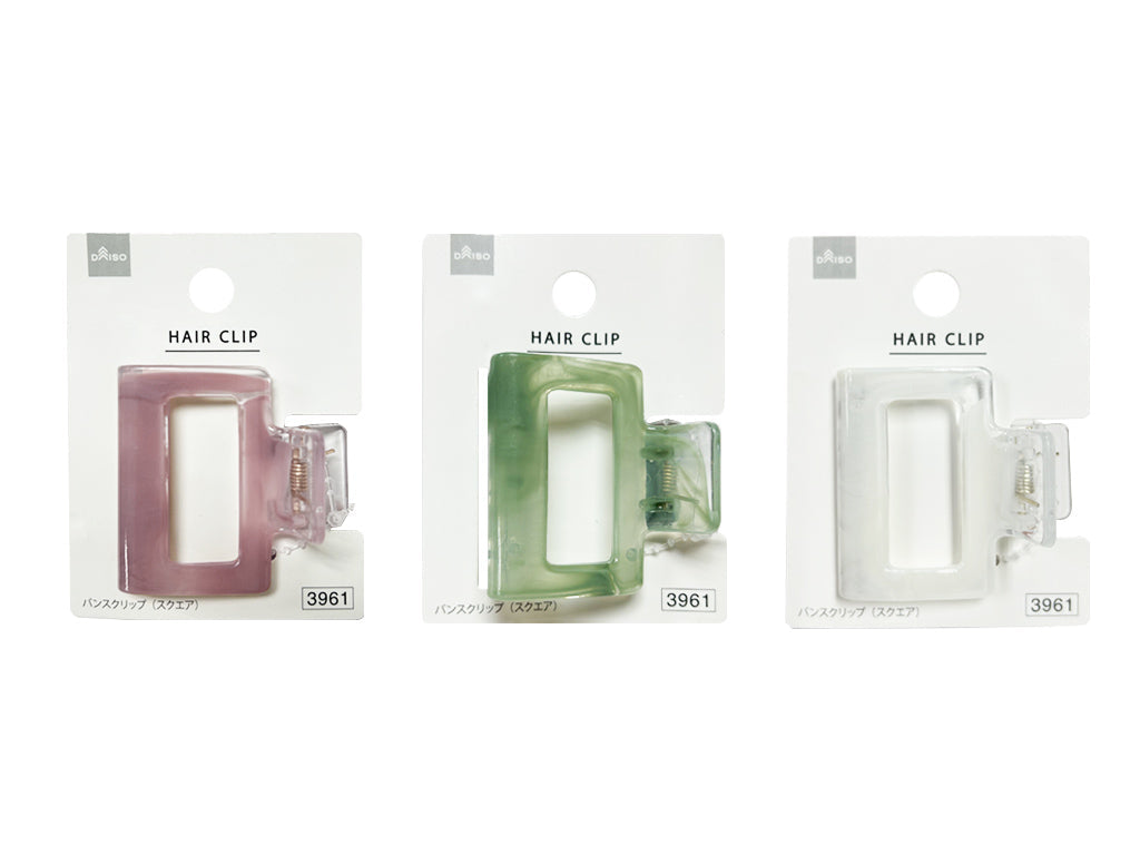 Square Hair Clip