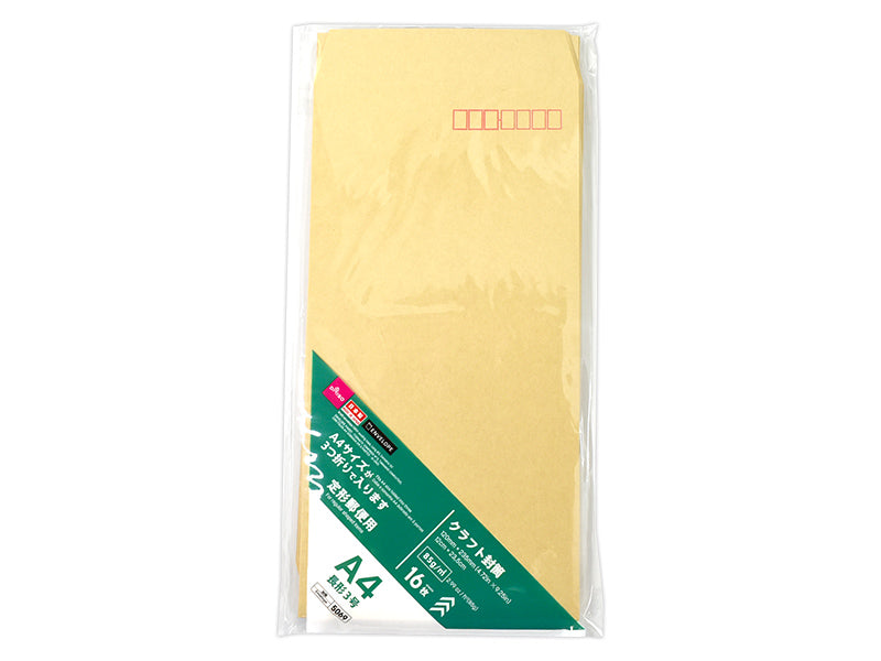 Craft Envelope (Type 3, A4 Tri-Fold Compatible, 16 Sheets)