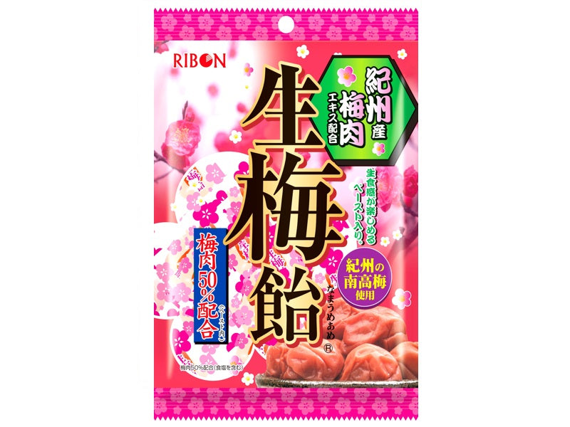 Ribon Kishu Plum Paste Candy 54g