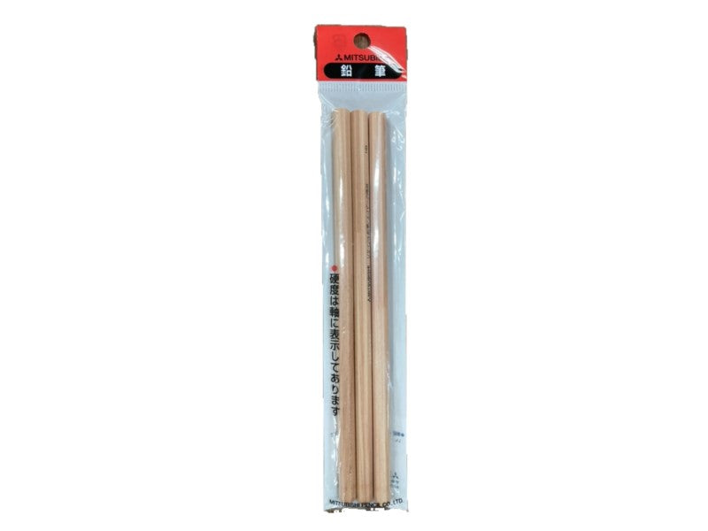 Recycled Plain Pencils (3-pack, HB)