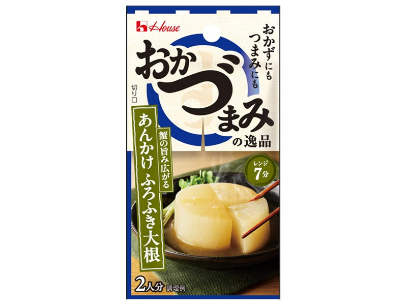 House Foods Okazumami No.1 Ankake Furofuki Daikon 4.3g