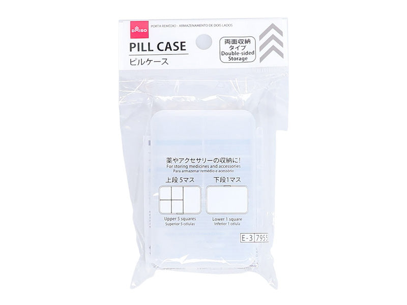 Pill Case (Double-Sided Storage)