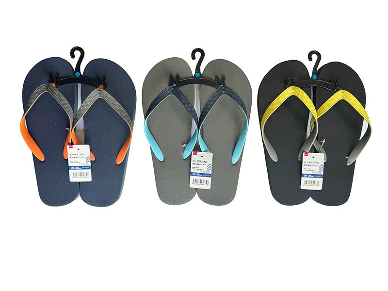 Beach Sandals (Plain, Bicolor Strap)