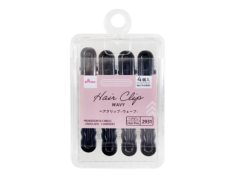 Hair Clips (Wave, 4 Pieces)