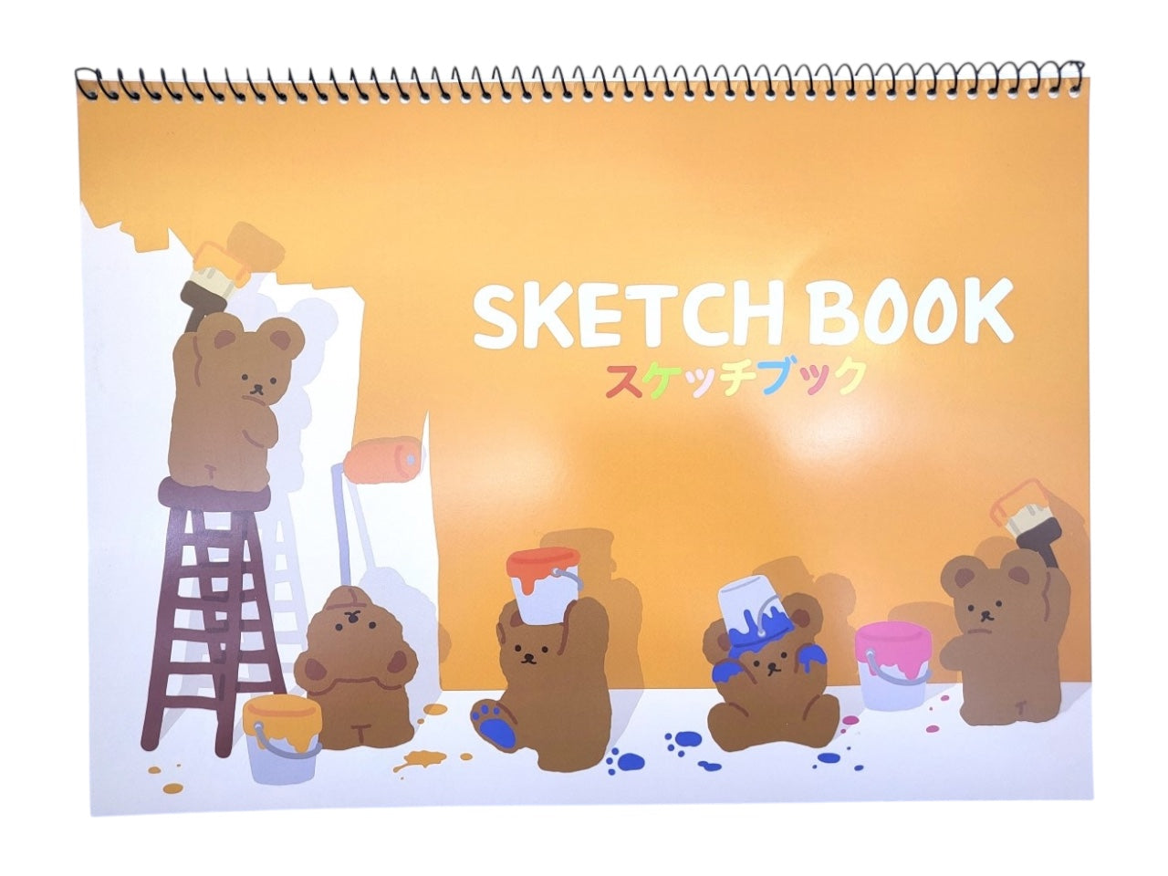 Sketchbook B (Korean Style Tonton Bear, 12 Sheets)