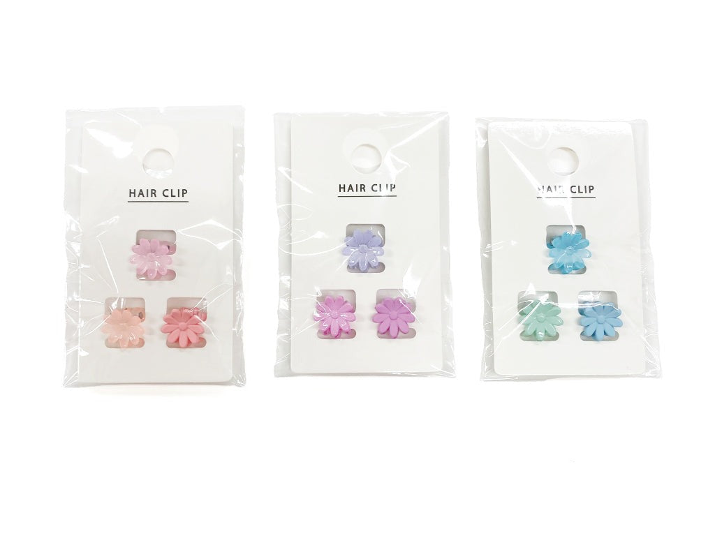 Mini Bun Clip (Mini Mini, Daisy, 3P)