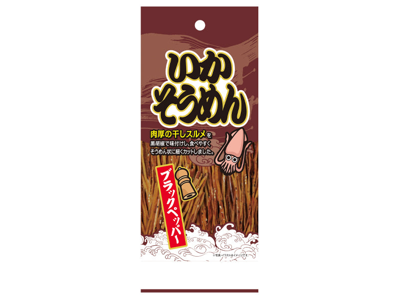 Sanko Ika Somen Black Pepper Flavor 11g
