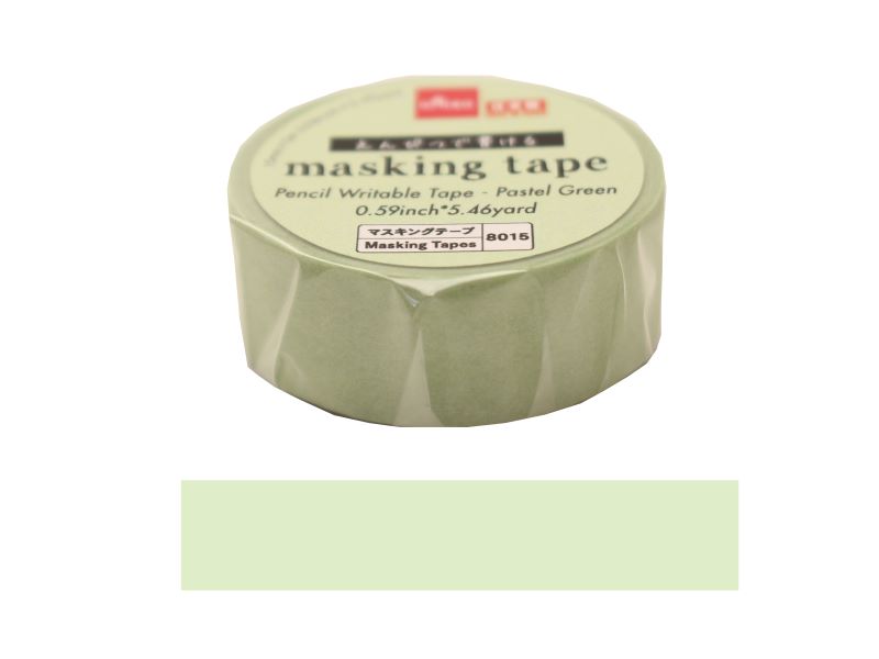 Masking Tape (Pencil Writable Tape, Pastel Green)