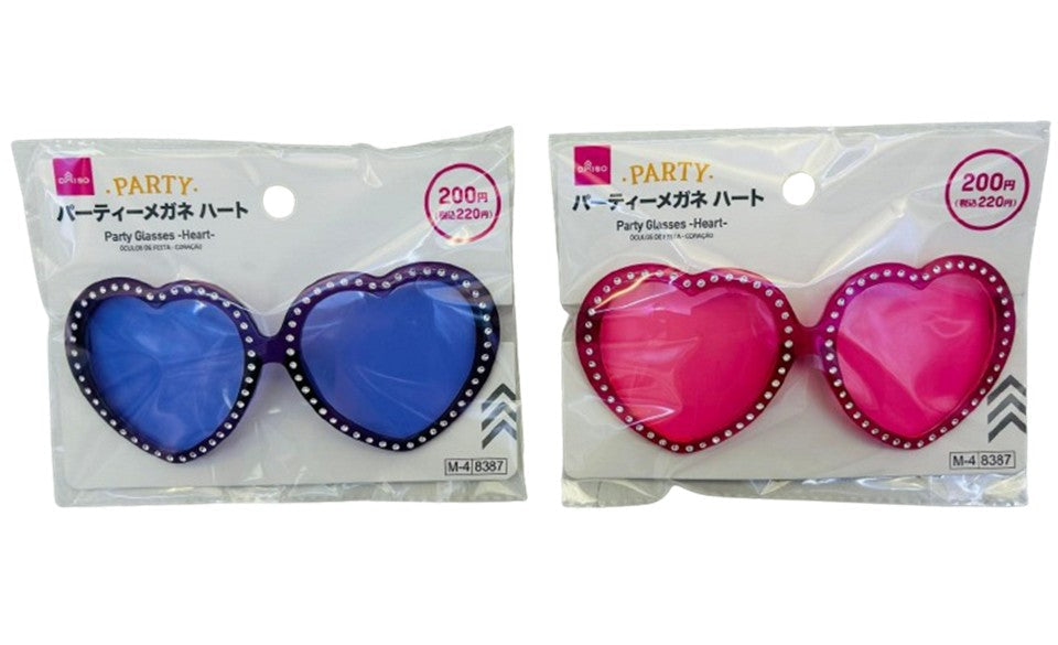 Party Glasses (Heart)