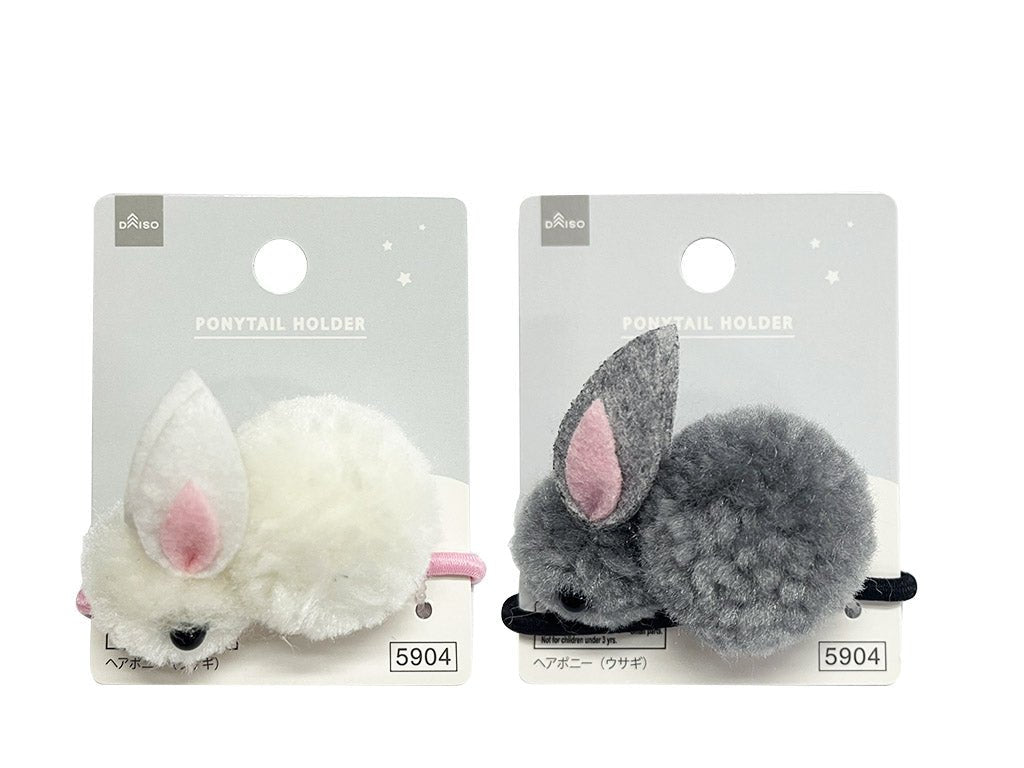 Rabbit Hair Ponytail Holder