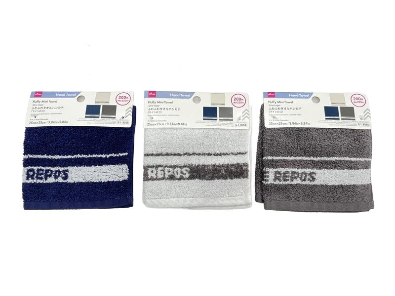 Fluffy Towel Handkerchief (Line Logo)