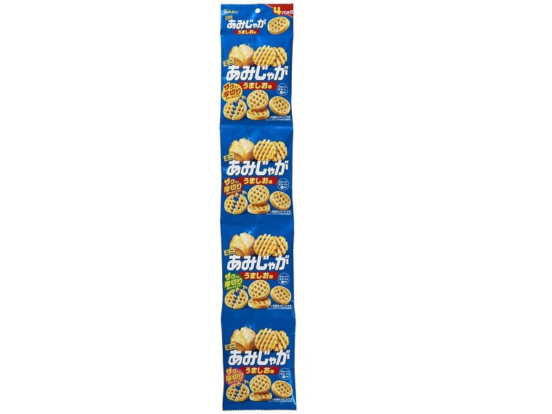 Tohato Mini Amijaga 4-Pack Umashio Flavor 44g