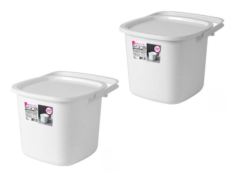 Bucket with Lid (Can Hang Cloth)