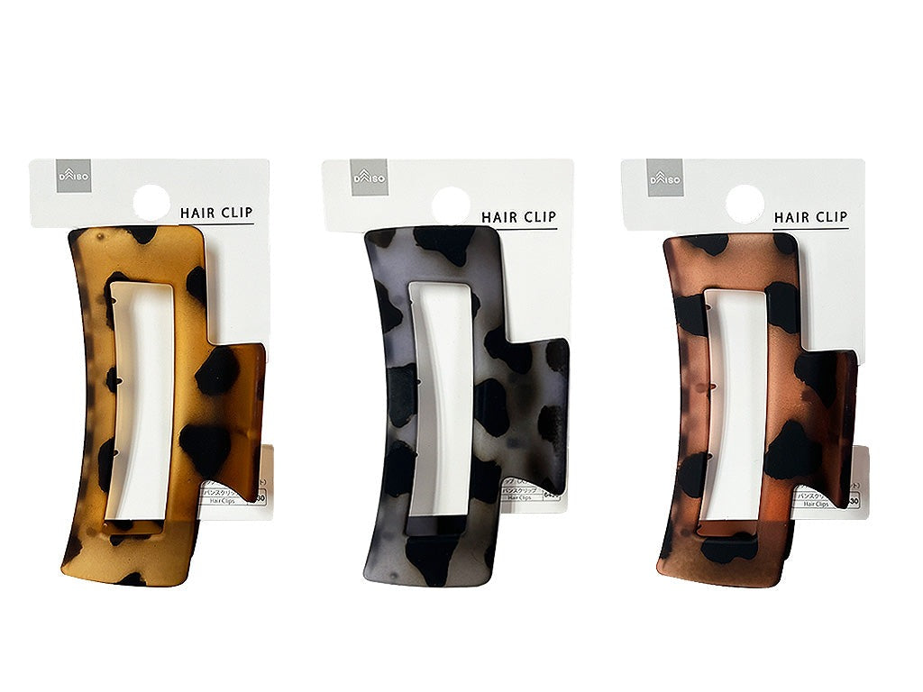 Hair Clip (Square, Matte)